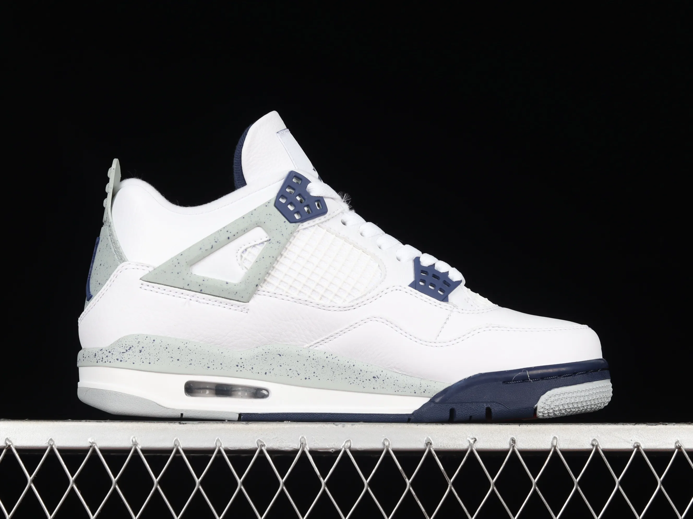 All Categories Air Jordan Jordan Series Basketball Shoes Air Jordan 4 Pure Original Version Air Jordan 4 Retro "Midnight Navy" AJ4 Joe 4 Midnight Blue Men's Cultural Basketball Shoes DH6927-140